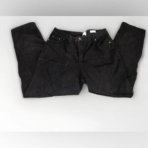 Classic High-Rise Black Women's Jeans